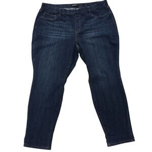 Judy Blue Women's Plus Size Slim Fit Jeans Dark Wash Size 24 W